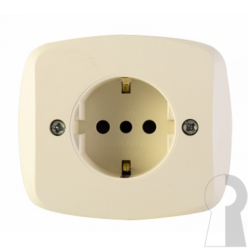 Legrand, LEG55422, LEG 55422 presa nascosta twist lock T 2P 20A avorio